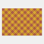 クランマクミランドレスタータンチェック ラッピングペーパーシート (正面2)
