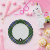 クランマクミラン狩りタータンチェック ペーパープレート (パーティー)