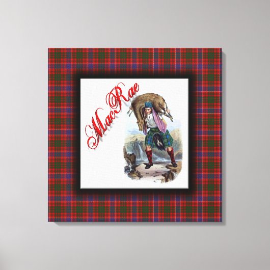 クランマクラスコットランドドリーム キャンバスプリント (正面)