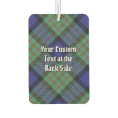 クランマクラーレンクレストオーバータータンチェック カーエアーフレッシュナー (裏面)