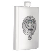 クランマクラーレンクレスト&タータンチェック フラスク (右)