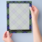 クランマクラーレンタータンチェック チラシ (手)