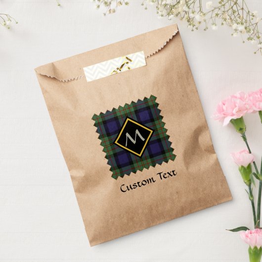 クランマクラーレンタータンチェック フェイバーバッグ (封をした状態)