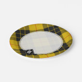 クランマクレオドオブルイスタータンチェック ペーパープレート (アングル)