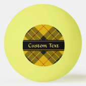 クランマクレオドオブルイスタータンチェック 卓球ボール (裏面)