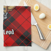 クランマクロドオブラセイクレスト キッチンタオル (四つ折り)