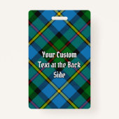 クランマクロード狩りタータンチェック バッジ (裏面)