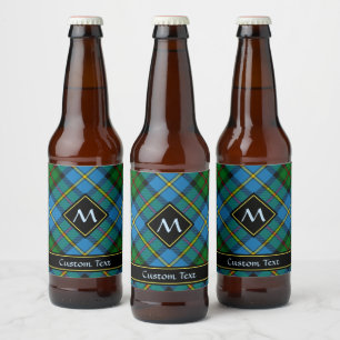 クランマクロード狩りタータンチェック ビールラベル