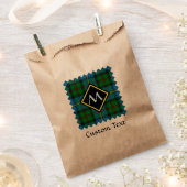 クランマクロード狩りタータンチェック フェイバーバッグ (クリップ留めされた状態)