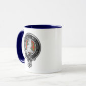 クランマグレゴールクレスト&タータンチェックマグ マグカップ (正面左)