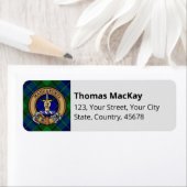 クランマッカイクレストオーバータータンチェック ラベル (インサイチュ)