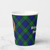 クランマッカイクレストオーバータータンチェック 紙コップ (左)