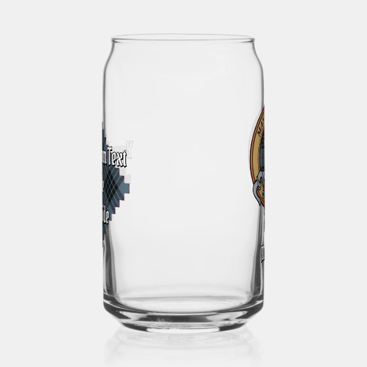 クランマッカイクレストオーバーブルータータンチェック ガラス缶 (右)