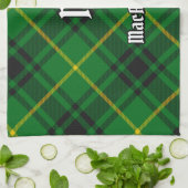 クランマッカーサータータンチェック キッチンタオル (折り畳み)