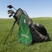 クランマッカーサータータンチェック ゴルフタオル (グリーン)