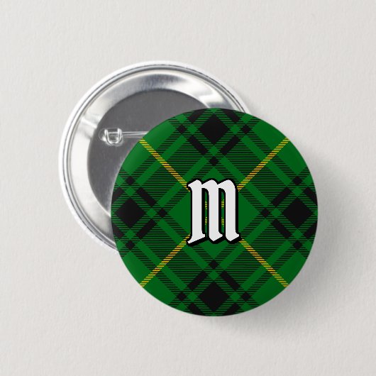 クランマッカーサータータンチェック 缶バッジ (正面&裏面)