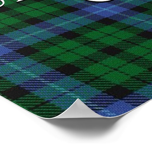 クランマッキンタイアのオールドベンクルアチャンコーヒー社。 ポスター (角)