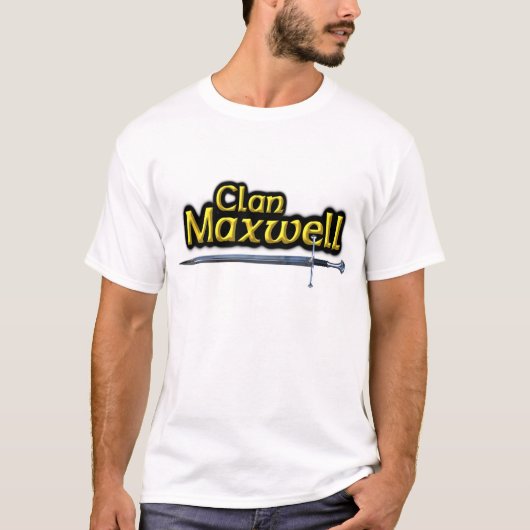 クランマックスウェルインスパイアスコティッシュ Tシャツ (正面)