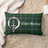 クランマッケイタータンチェッククレストランバーピロー ランバークッション (ブランケット)