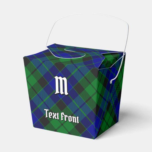 クランマッケイタータンチェック フェイバーボックス (正面サイド)