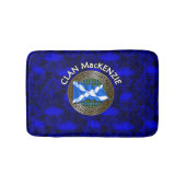 クランマッケンジークレストタータンチェックノットオンティスル バスマット (正面)