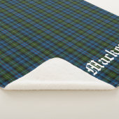 クランマッケンジータータンチェック シェルパブランケット (3/4)