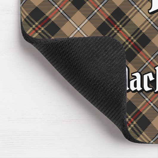 クランマッケンジー狩りブラウンタータンチェックマウスパッド マウスパッド (コーナー)