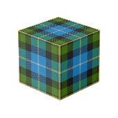 クランマニールタータンチェックハウス賛美ズ フォトキューブ (裏面アングル)