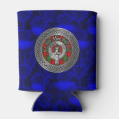 クランマハリスクレスト&タータンチェックノット 缶クーラー (裏面)