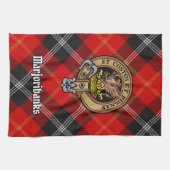 クランマルジョリバンクスのタータンチェック キッチンタオル (横)