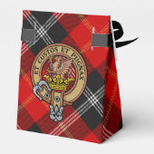 クランマルジョリバンクスのタータンチェック フェイバーボックス (裏面サイド)