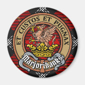 クランマルジョリバンクスのタータンチェック マグネット (正面)