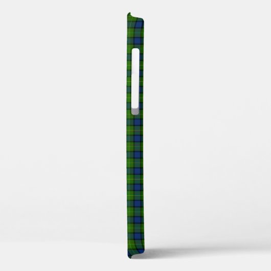 クランミュアまたはそれ以上のクレストバッジ&タータンチェック Case-Mate iPhoneケース (裏面 / 左)