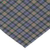 クランムレイライトグリーンと青の古代タータンチェック ショートテーブルランナー (コーナー)