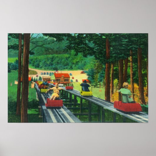 クランモアマウンテンスキーモバイル夏期 ポスター (正面)