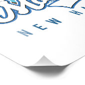 クランモアマウンテンニューハンプシャースキーロゴ フォトプリント            (角)