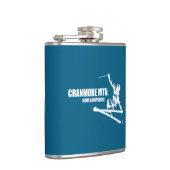 クランモアマウンテンリゾートニューハンプシャースキーヤー フラスク (右)