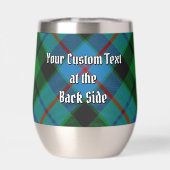 クランモリソンクレストオーバー狩りタータンチェック (背面)