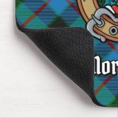 クランモリソンクレストオーバー狩りタータンチェック マウスパッド (コーナー)