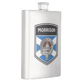 クランモリソンクレスト&タータンチェック フラスク (右)