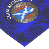 クランモリソンタータンチェックノット&フラグ ショートテーブルランナー (コーナー)