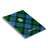 クランモリソン狩りタータンチェックノート ノートブック (右側)