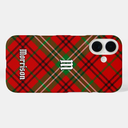 クランモリソン赤タータンチェックケース – メイトiPhoneケース Case-Mate iPhoneケース (裏面 (横))