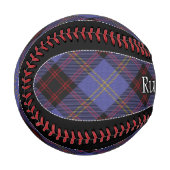 クランラザフォードスコティッシュドリームタータンチェック 野球ボール (正面左)