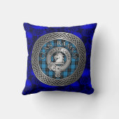 クランラムセイクレスト&タータンチェックノット クッション (裏面)