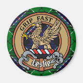 クランレスリークレストオーバー狩りタータンチェック マグネット (正面)