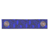 クランレスリークレスト&タータンチェックノット ショートテーブルランナー (横)