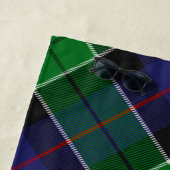 クランレスリー狩りタータンチェック ビーチタオル (インサイチュ)