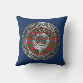 クランロスクレスト&タータンチェックノット クッション (裏面)