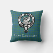 クランロックハートクレストバッジ&タータンチェック クッション (裏面)